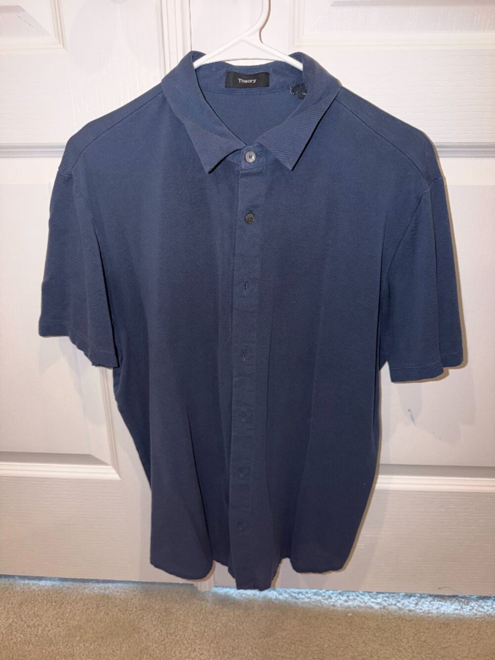 Theory Short Sleeve Button-Up